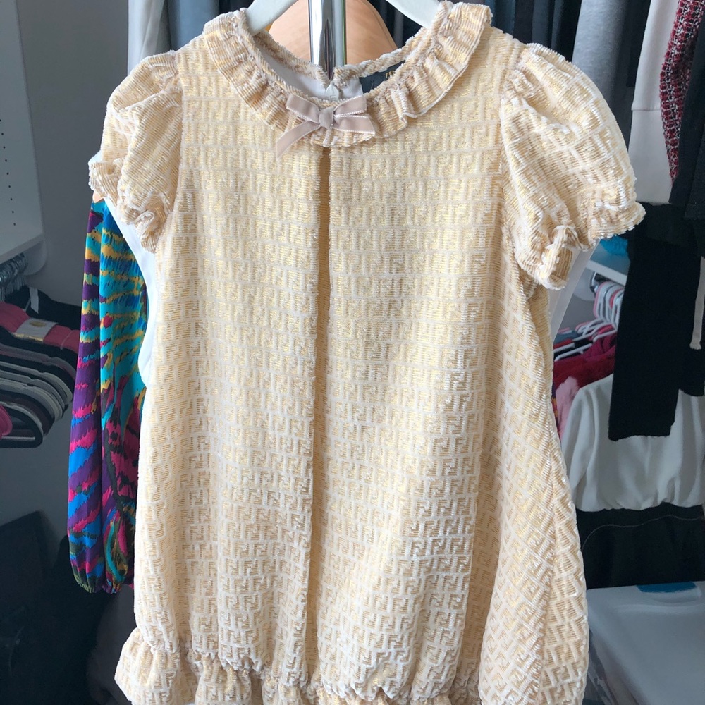 Baby Gold Fendi Dress